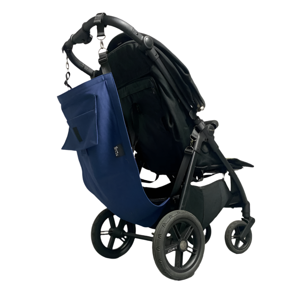 Classic comfort hengekøye til barnevogn i farge navy